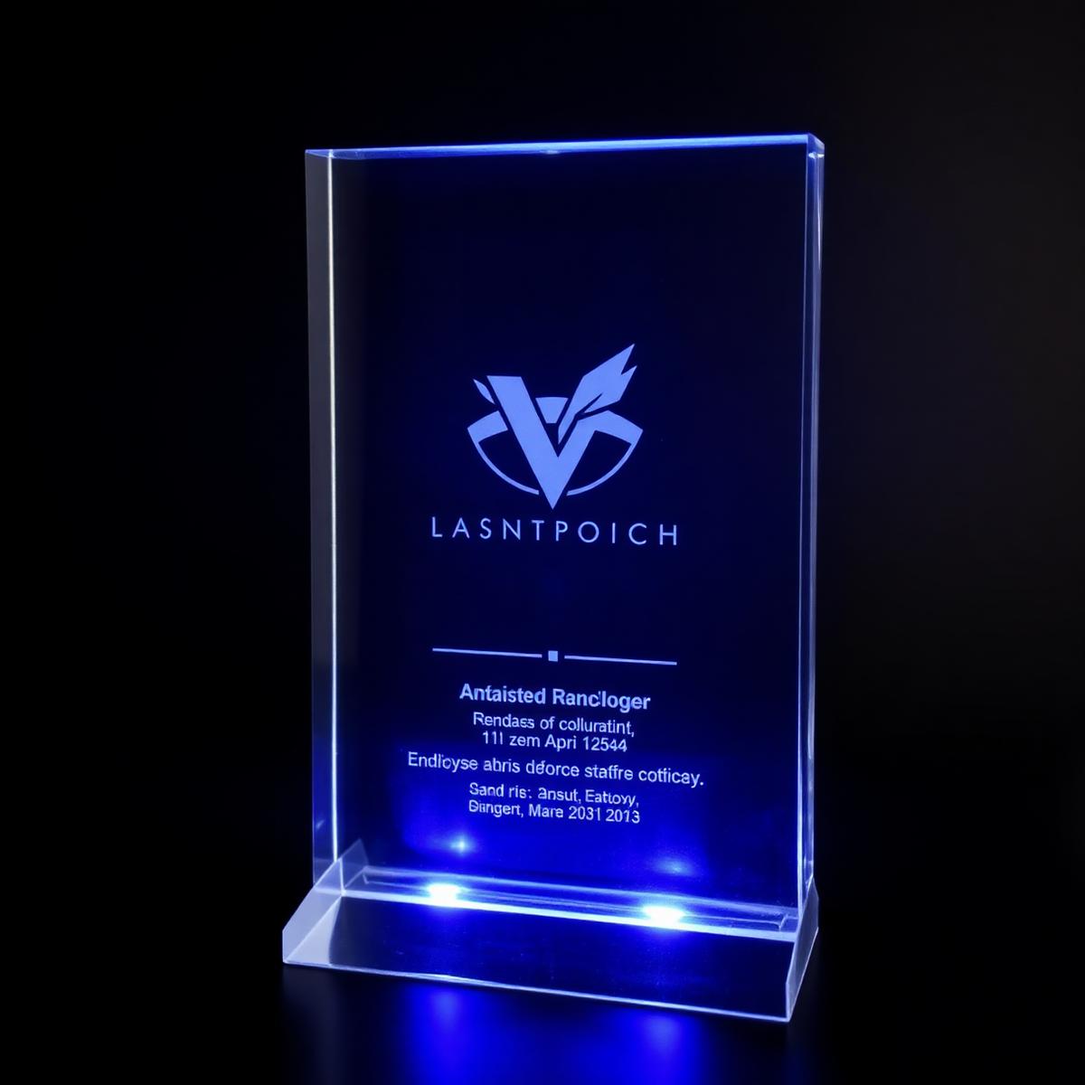 Acrylic Awards — Recognition by S1 Creations